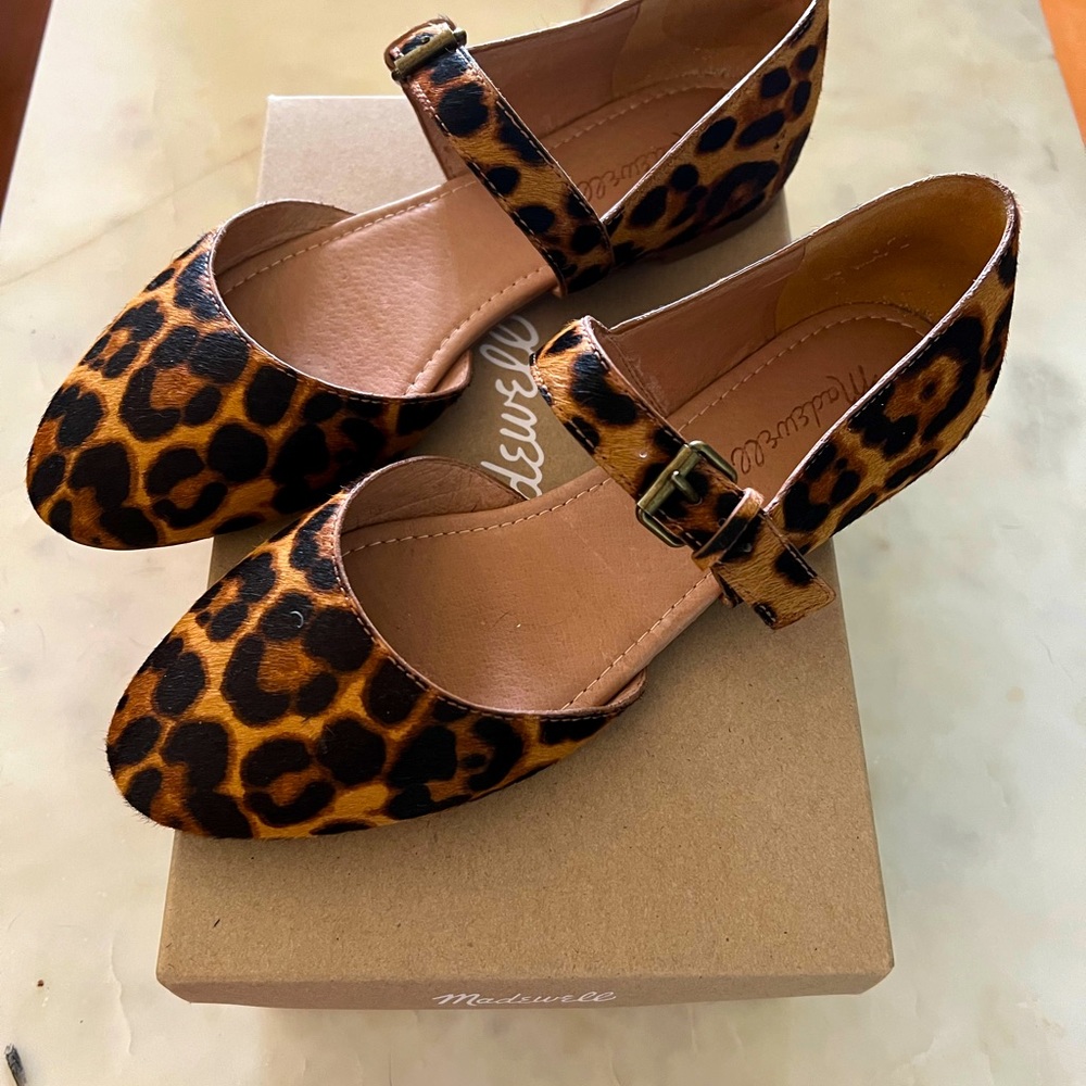 Madewell buckle flats